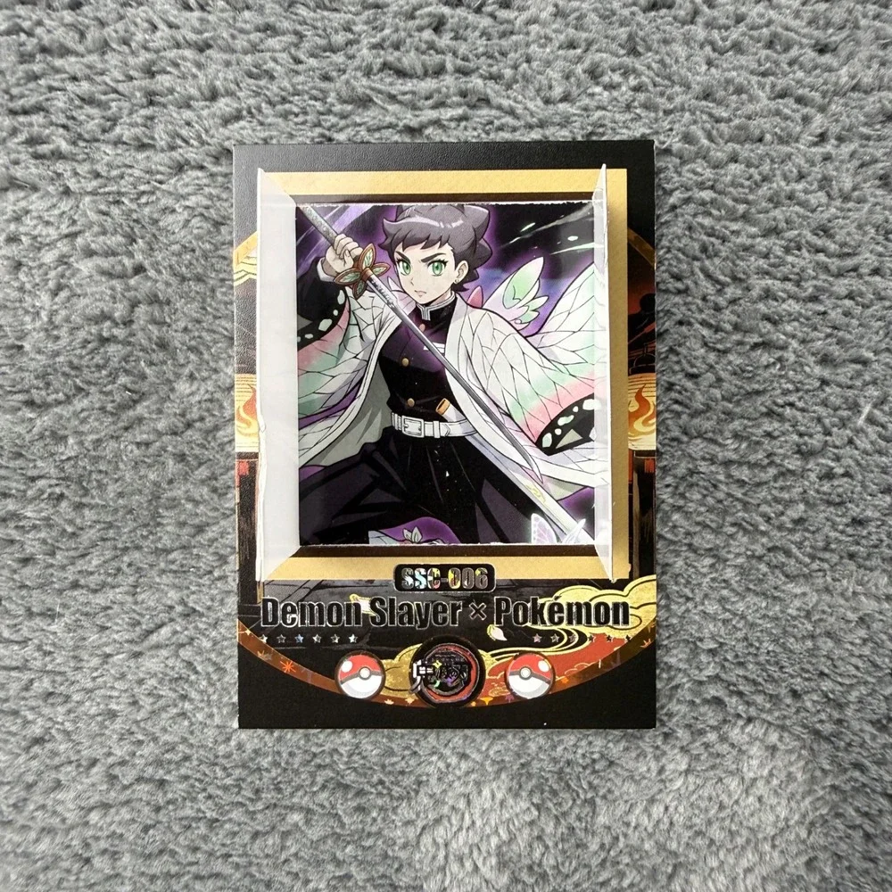 Demon Slayer x Pokemon Chinese Mengka 2.0 SSC-006 Crossover Card 079/319